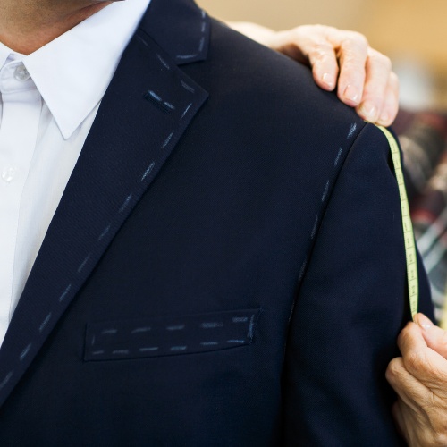 Jacket or Coat Shorten Alteration Repair Service Metro Laundrette Dry Cleaning Service Mill Hill London